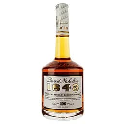 Віскі David Nicholson 1843 Kentucky Straight Bourbon Whisky 50% 0.7 л