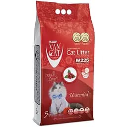 Наповнювач бентонітовий Bentas VanCat Super Premium Unscented Класик 5 кг