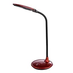 Настольная лампа Brille на гибкой ножке сенсорная SL-66 5W red
