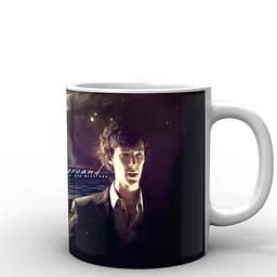 Кухоль GeekLand Шерлок Холмс Sherlock turn around SH.002.21 330 мл білий