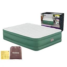 Велюр кровать 69646 с встроенным насосом 203 х 152 х 46 см