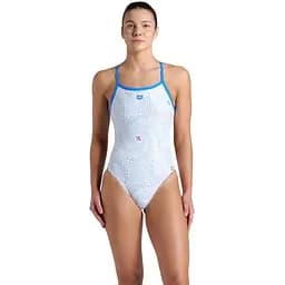 Купальник Arena Women`s Arena Fireflow Swimsui L Methyl Blue/White (1097-008598-810 42) - мініатюра 4