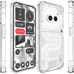 Панель BeCover Anti-Shock для Nothing Phone (2a) Clear (711793) - мініатюра 2