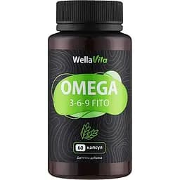 Диетическая добавка Wella Vita Омега 3-6-9 Фито 60 капсул