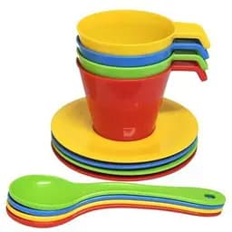 Набір посуду кавовий "Релакс" Tigres 39794 12 ел. Салатовий (2000990737069)