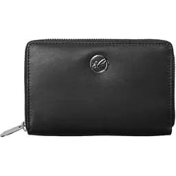 Женский кошелек Semi Line RFID кожаный Black