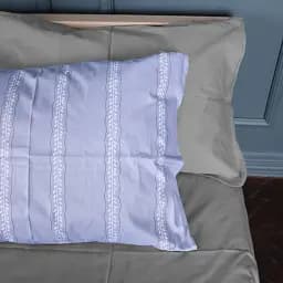Простирадло MirSon Сатин 22-1378 Silver Vine 110х160 см (2200010476293) - мініатюра 6