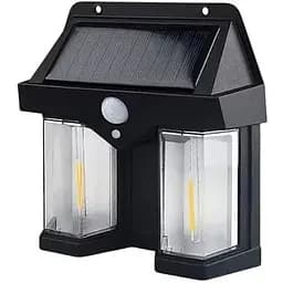 Светильник настенный XPRO HW-999-3 LED солнечный с датчиком движения черный (43026-HW-999-3_224)