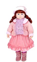 Кукла Соломия M 5752 I UA LimoToy, 56 см, мягконабивная, интерактивная, в коробке (6903317635337) Коричневый