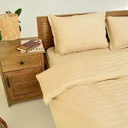 Комплект постельного белья Tiare семейный сатин страйп 72 72-sm