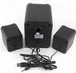Комп'ютерні колонки 2.1 Kisonli U2500BT, Bluetooth, AUX, 5W+2x3W - мініатюра 2