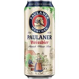 Пиво Paulaner Weissbier светлое 5.5% 0.5 л