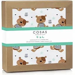 Наматрасник непромокаемый Cosas Teddy Bear 70х120 см бежевый (WaterSheet_Bear_120)
