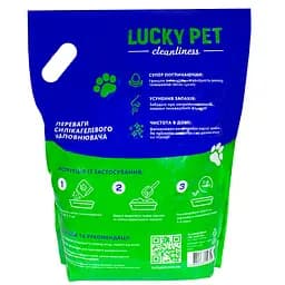 Наповнювач Lucky Pet для котячого туалету силікагелевий 7.6 л - мініатюра 2