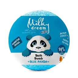 Бомба для ванны детская Milky Dream Голубая панда kids, 100 г