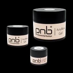 Полігель PNB UV/LED Acryflex Gel Milky Charm 5 мл - мініатюра 4
