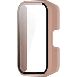 Чехол-накладка DK для Samsung Galaxy Fit3 (R390) Пластик Gloss Glass Full Cover (pink)