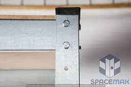 Стелаж металевий 180×100×40 оцинкований самозбірний SPACEMAX - мініатюра 8