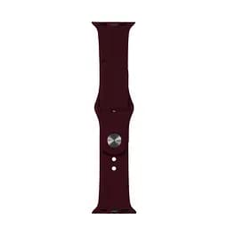 Ремінець Silicone Apple Watch 38mm Burgundy (23)
