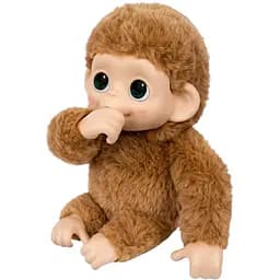 Інтерактивна іграшка Moose Little Live Pets Мавпеня Пепі Піч бежева (26766) - мініатюра 6