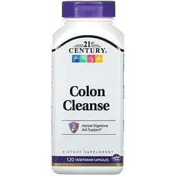 Натуральная добавка 21st Century Colon Cleanse, 120 вегакапсул