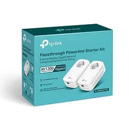 Гігабітний Powerline адаптер з вбудованою розеткою , TL-PA8010PKIT TP-LINK - мініатюра 3