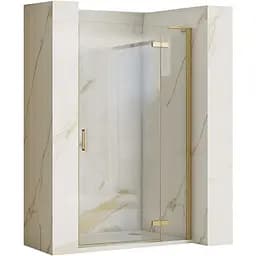 Душові двері Rea Hugo 80 brushed gold REA-K8410