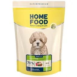 Сухий корм Home Food для цуценят малих порід Ягнятина та рис 700 г