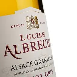 Вино Lucien Albrecht Pinot Gris Grand Cru Pfingstberg, біле, напівсолодке, 14%, 0,75 л - мініатюра 3