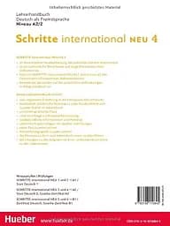 Schritte international Neu 4. Lehrerhandbuch - мініатюра 2