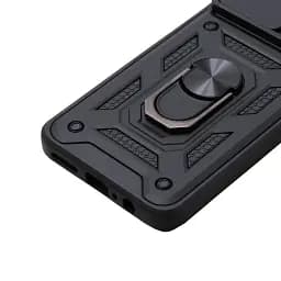Панель BeCover Military для Tecno Spark 20C (BG7n) Black (710685) - мініатюра 6