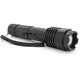 Ліхтар-відлякувач ручний BAILONG BL-1103, 1LED ХPE, струм 50000KV, 3W, 1 режим, 18650/2800mah/3*ААА, Black, IP44, СЗУ+АЗУ, 190х36х32мм, BO