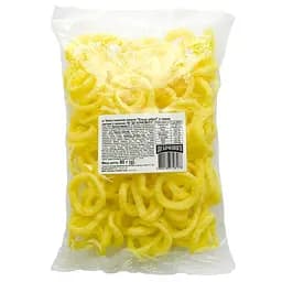 Чипси пшеничні пелетні Кільця цибулі зі смаком сметани із зеленню До Бочкового 80 г 