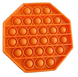 Іграшка-антистрес Pop it багатокутник помаранчевий