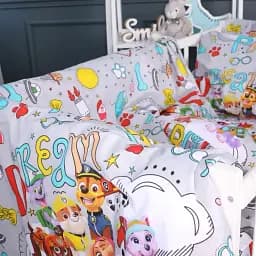 Підковдра MirSon Kids Time 17-0667 Щенячий патруль бязь 143х210 см (2200010143614)