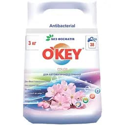 Стиральный порошок O'key Color Цветочный букет 3 кг