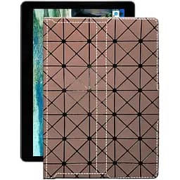 Чехол StatusCASE из экокожи для планшета MIXzo ME1030 4G Коричневый ромб