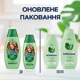Шампунь Schauma 7 Трав, для нормального та жирного волосся, 250 мл - мініатюра 6