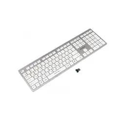 Клавіатура A4Tech FBX50C USB/Bluetooth White (FBX50C White) - мініатюра 4