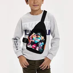 Сумка через плечо детская Roblox 29х17 см сумка слинг для мальчика (01984)