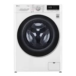 Пральна машина LG з фронтальним завантаженням F4V5RS0W, 10,5кг, 1400, A+++-40%, Пар, глибина 56см, Дисплей, Інвертор, Білий (F4V5RS0W)