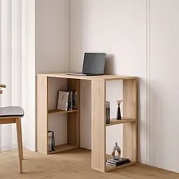 Стіл комп'ютерний письмовий з чотирма поличками з ДСП II S-11