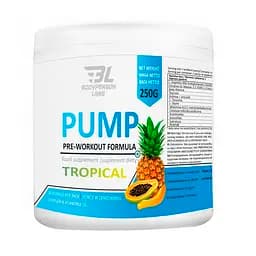 Передтренувальний комплекс Bodyperson Labs Pump, 250 грам - Тропічний
