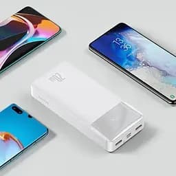 Портативна батарея Baseus Bipow Digital Display 10000 mAh 20W PPDML-L02 White - мініатюра 5