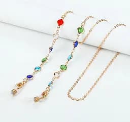 Ланцюжок для окулярів Colorful stones 10270 75 см - мініатюра 2