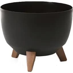 Вазон Lamela 24 см чорний (000028091)