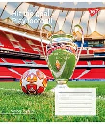 Набір зошитів Yes Hit the goal А5 в лінійку 48 аркушів 10 шт. (767390) - мініатюра 5