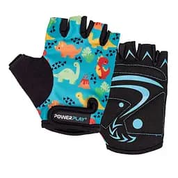 Велоруковицы PowerPlay 003 Dino размер XS синий