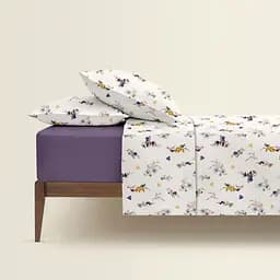 Комплект постільної білизни Cosas Summer garden CS1 Двоспальний білий (FlowersBavovna_95Aurora_180) - мініатюра 2