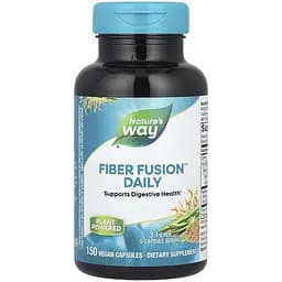 Клітковина Nature's Way Fiber Fusion Daily 150 вегетаріанських капсул (NWY08452)